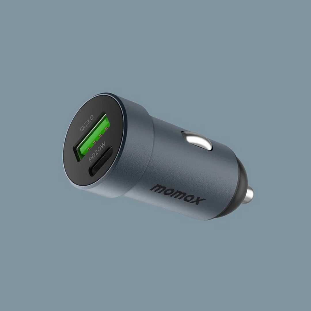 Momax UC12 20W Dual-Port Car Charger