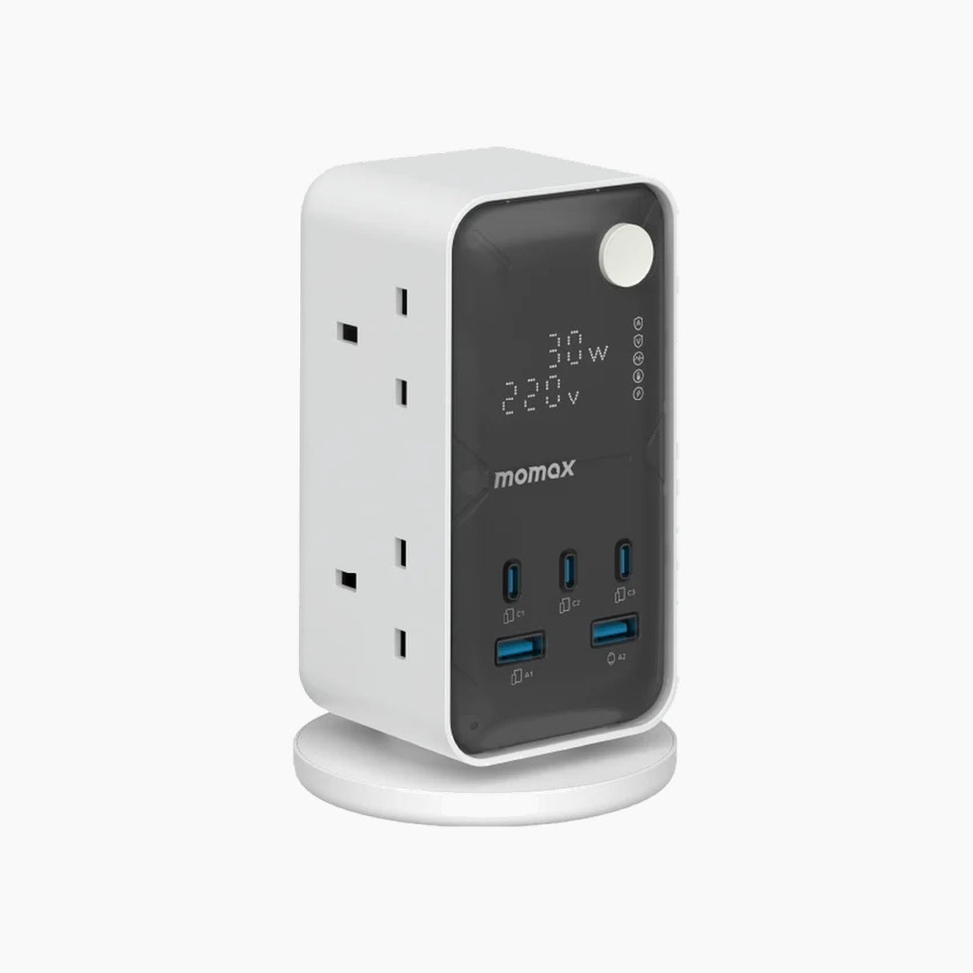 Momax Work Flow 6-Outlet Power Tower (Display)