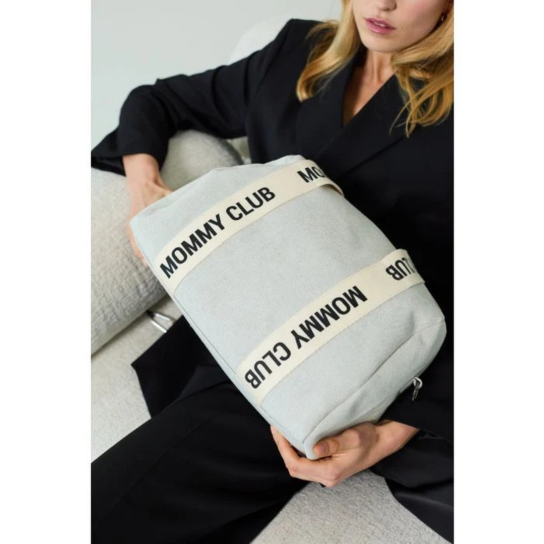 Childhome Mommy Club Nursery Bag Signature Canvas