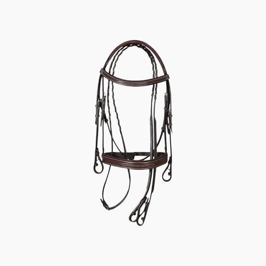 Mono Crown Bridle with Padded Wide Noseband