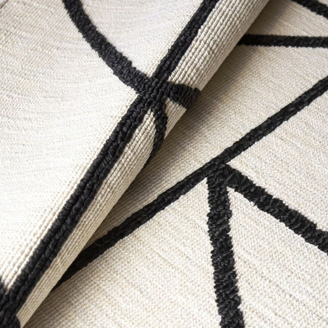 Mono Grid Rug