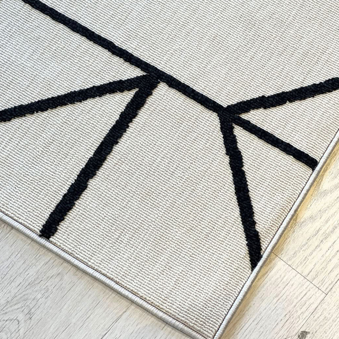 Mono Grid Rug