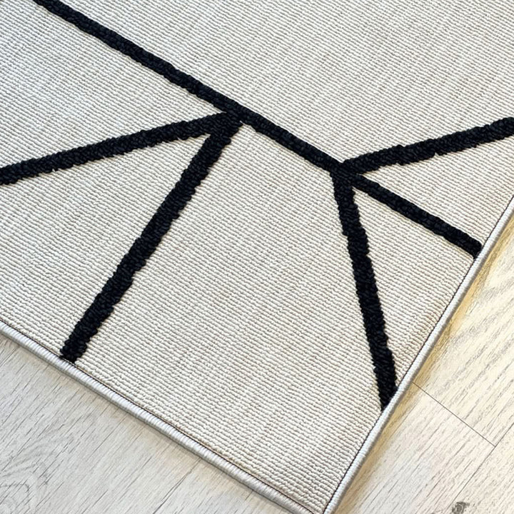Mono Grid Rug