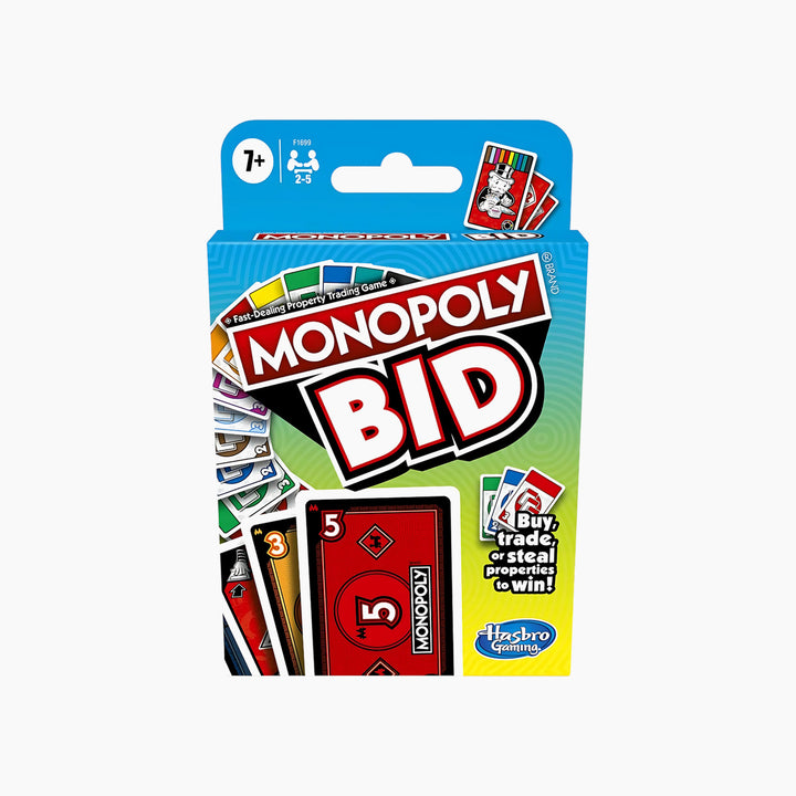 Hasbro Monopoly Bid Card Game - HUNA