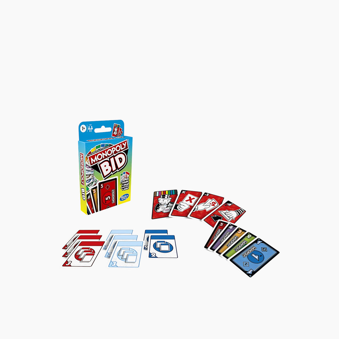 Hasbro Monopoly Bid Card Game - HUNA