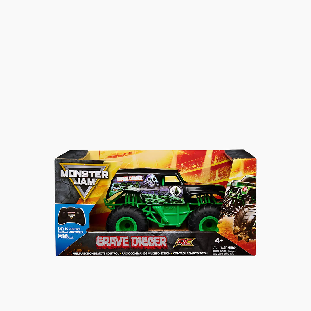Spin Master Monster Jam - Rc 1/24 Scale - Grave Digger