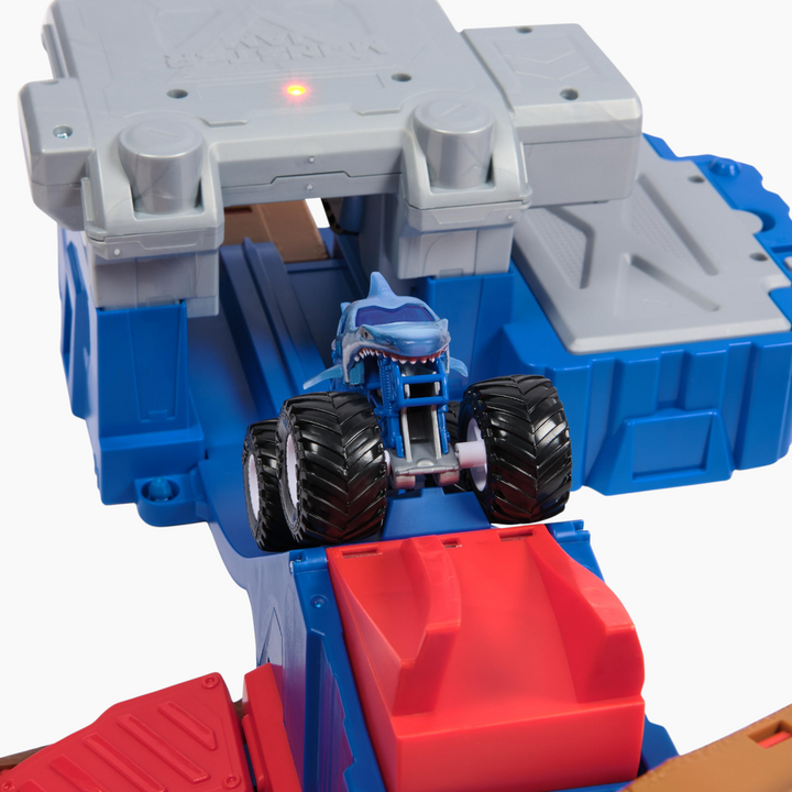 Spin Master Monster Jam 1:64 Supercharge Monster Truck Speedway Playset 76.2 X 9.5 X 35.8 Cm