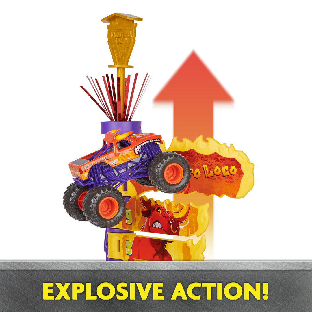 Spin Master Monster Jam El Toro Loco Big Air Challenge