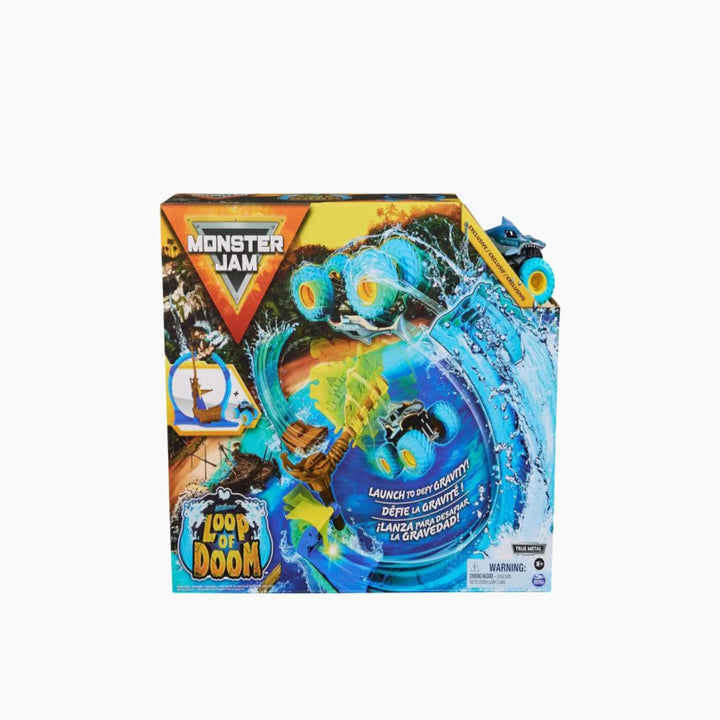 Spin Master Monster Jam Loop Of Doom Stunt Playset - 9.5 X 6.5 X 6.8 Cm