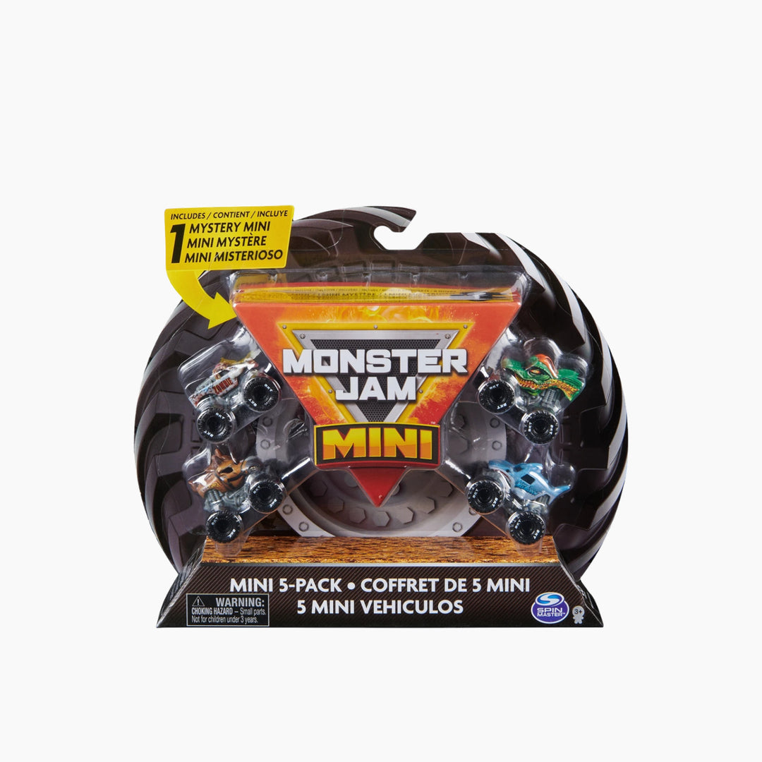 Spin Master Monster Jam Mini Vehicles 5Pk - 22.8 X 3.9 X 19 Cm