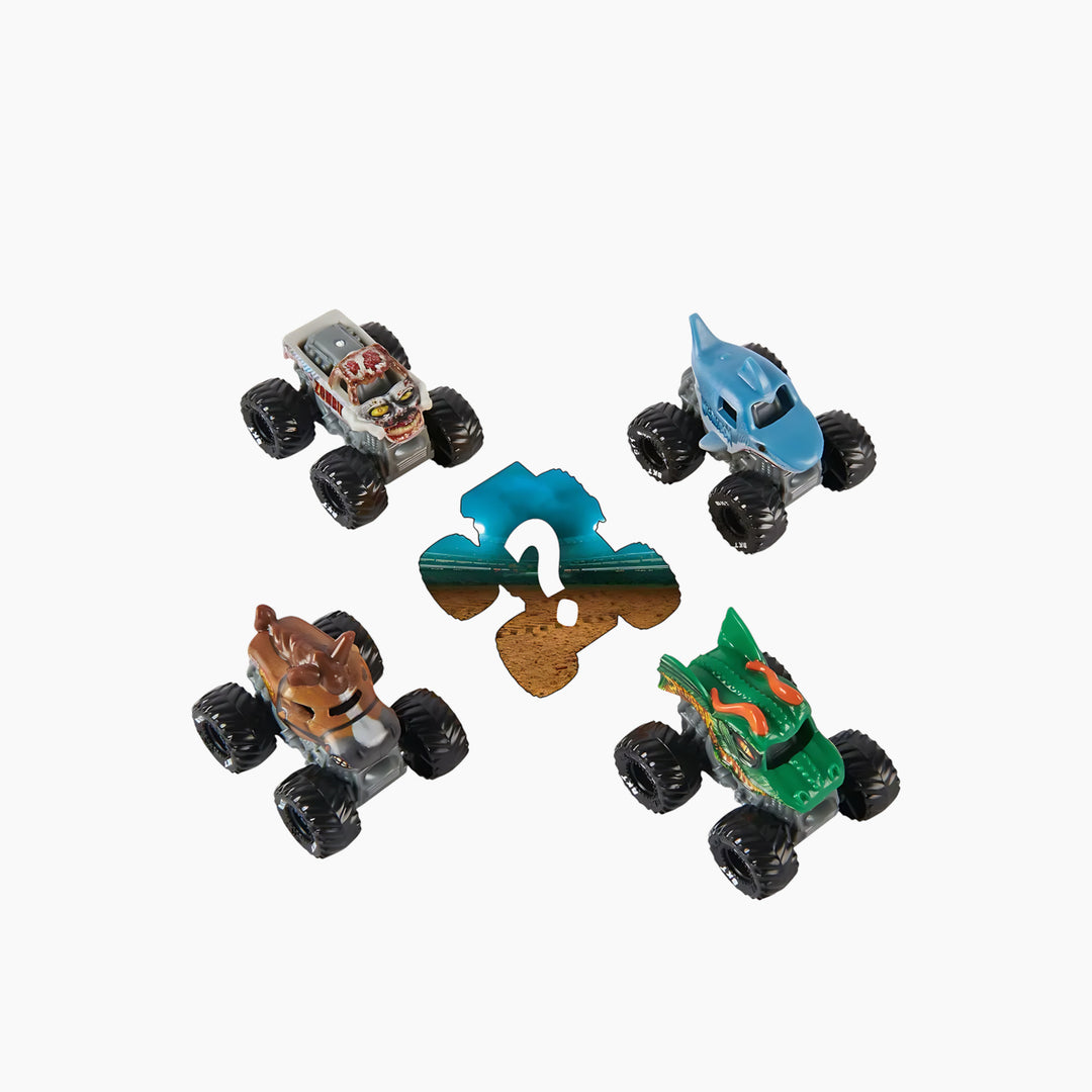 Spin Master Monster Jam Mini Vehicles 5Pk - 22.8 X 3.9 X 19 Cm