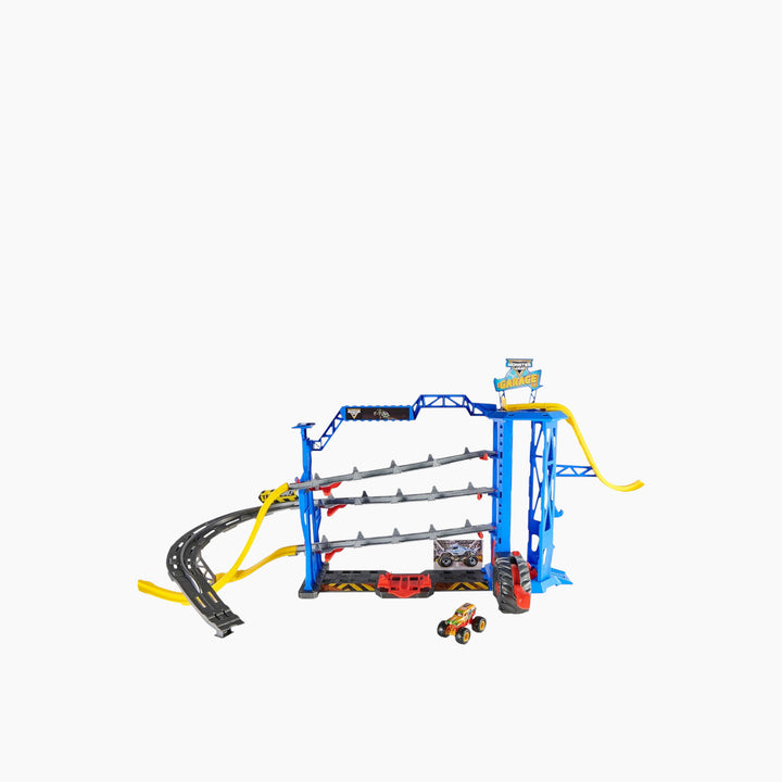 Spin Master Monster Jam Monster Garage Storage And Playset - 60.96 X 13.46 X 38.1 Cm