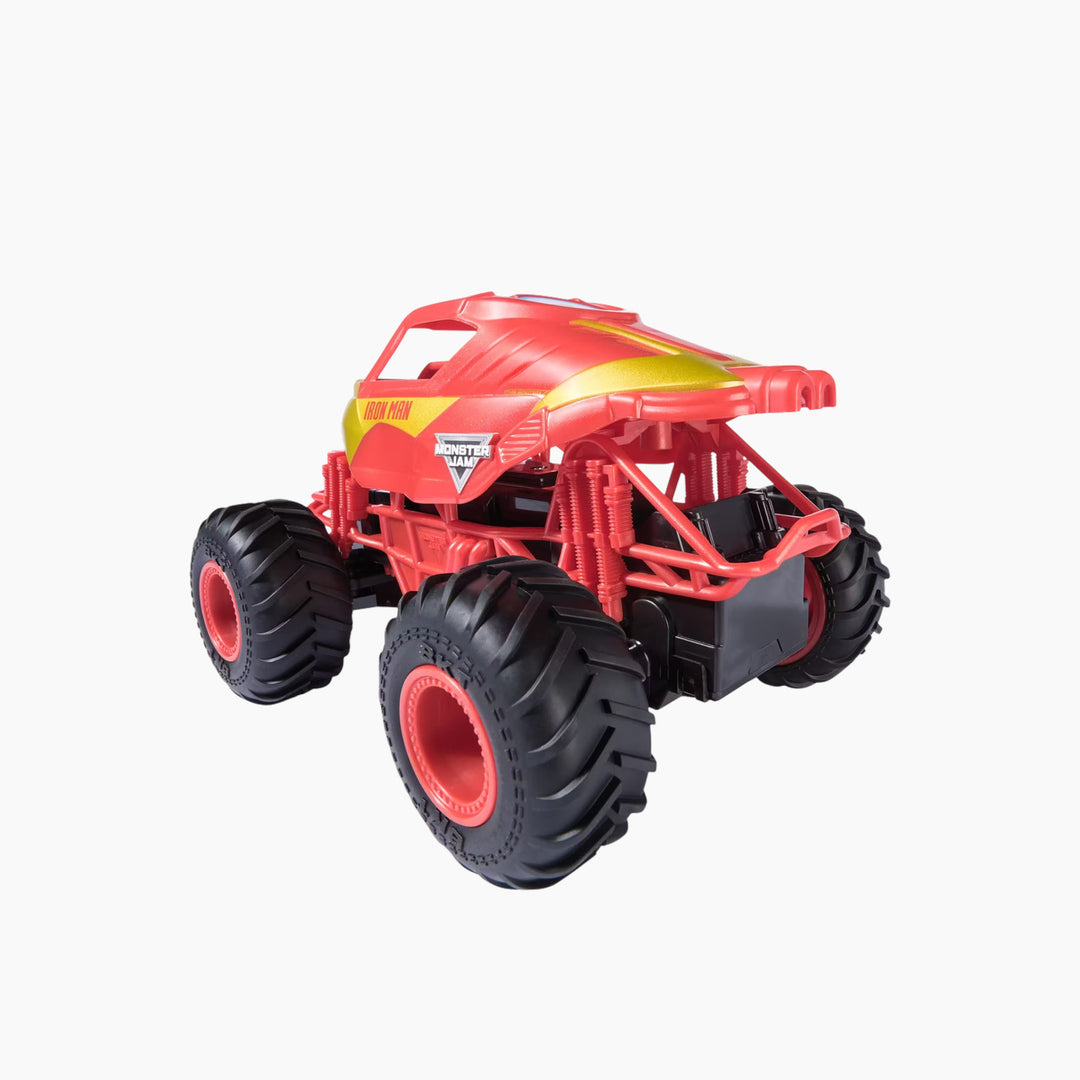Spin Master Monster Jam Rc 1:24 Marvel Iron Man - 36.8X13.97X20Cm