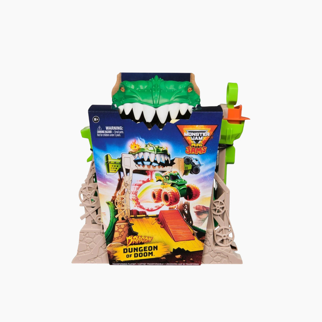 Spin Master Monster Jam, Dragon Dungeon Of Doom Playset - 22.7 X 7.2 X 24.5 Cm