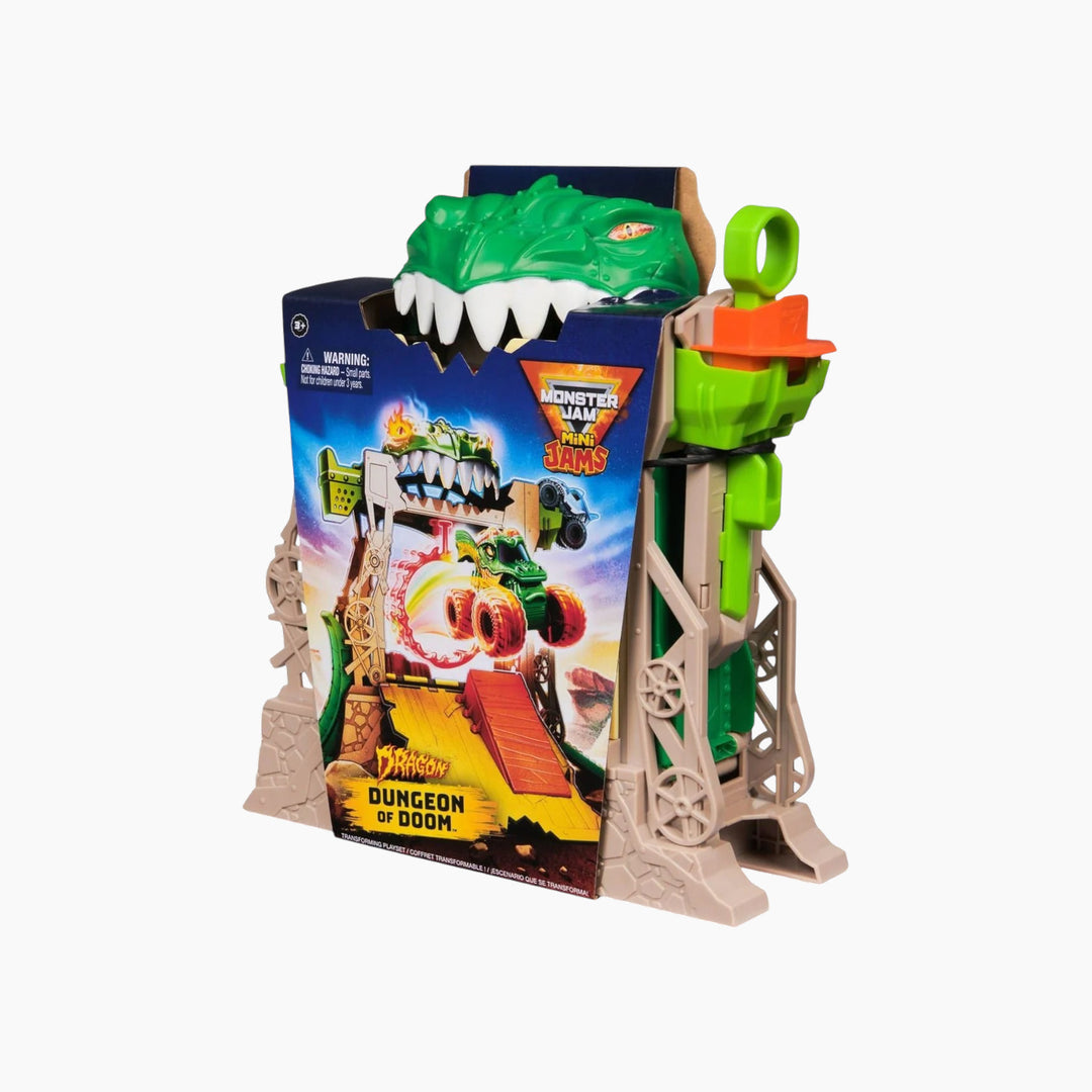 Spin Master Monster Jam, Dragon Dungeon Of Doom Playset - 22.7 X 7.2 X 24.5 Cm