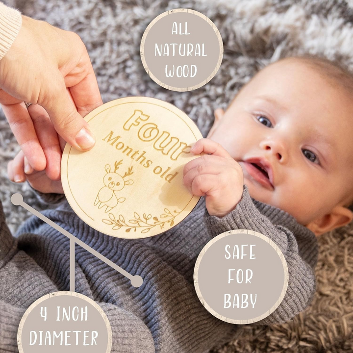 Bebe au Lait Monthly Milestone Moments Discs