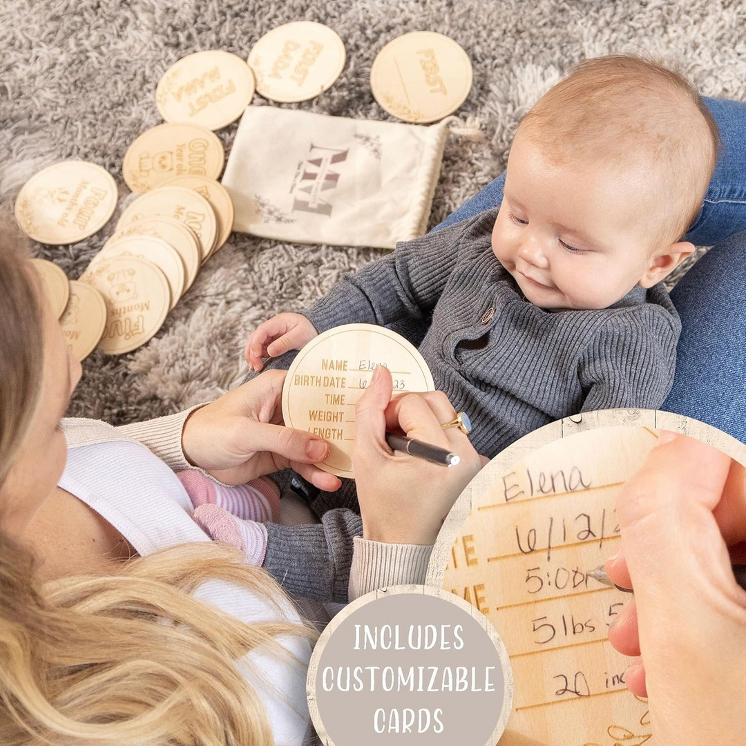 Bebe au Lait Monthly Milestone Moments Discs