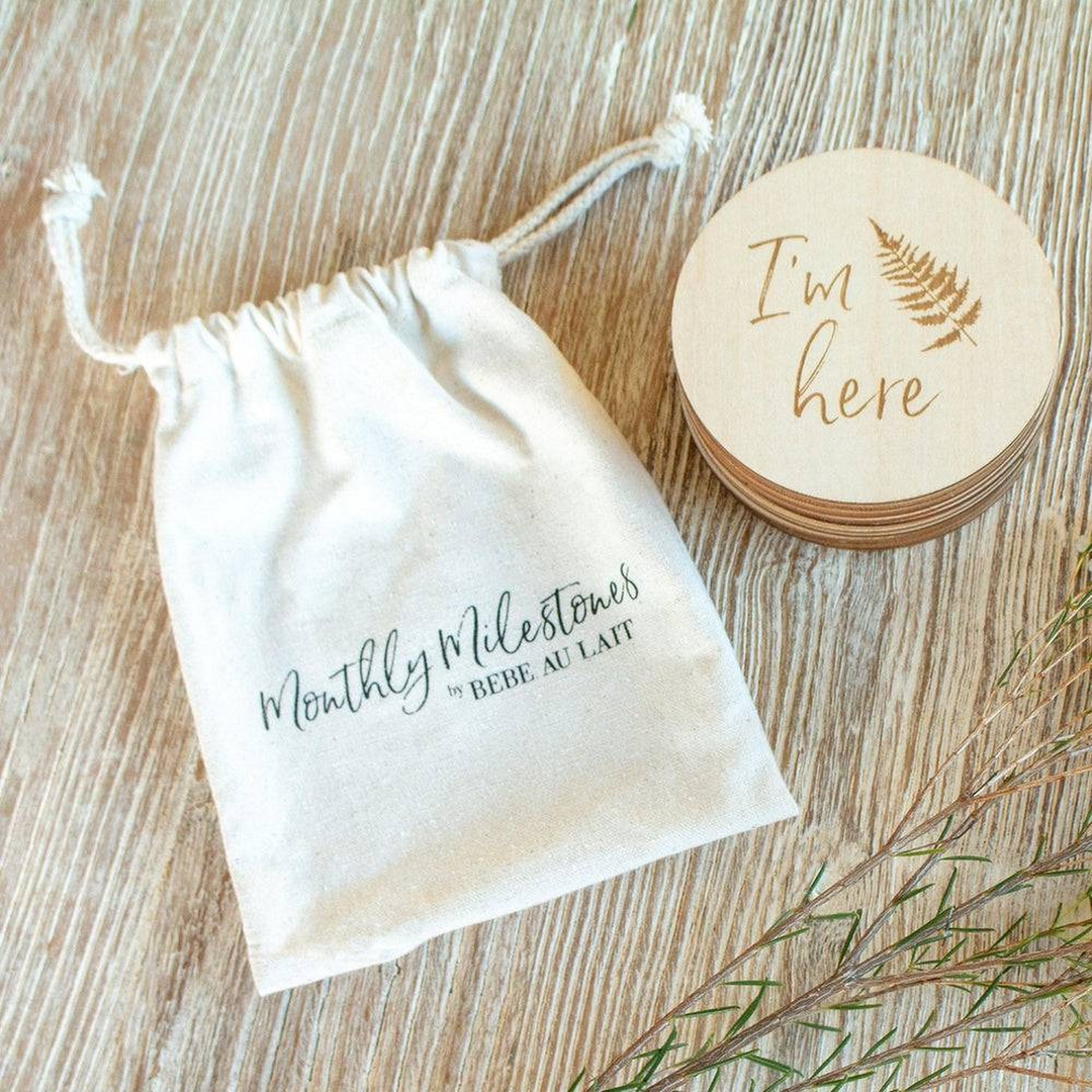 Bebe au Lait Monthly Milestone Moments Discs