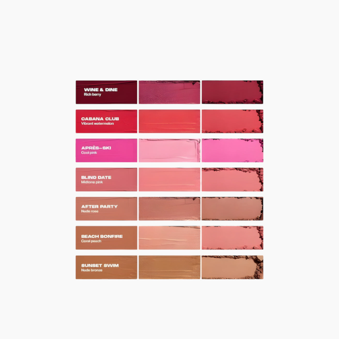 Morphe Cheek Thrills Multi-Finish Face Trio Palette Morphe Cheek Thrills Multi-Finish Face Trio Palette
