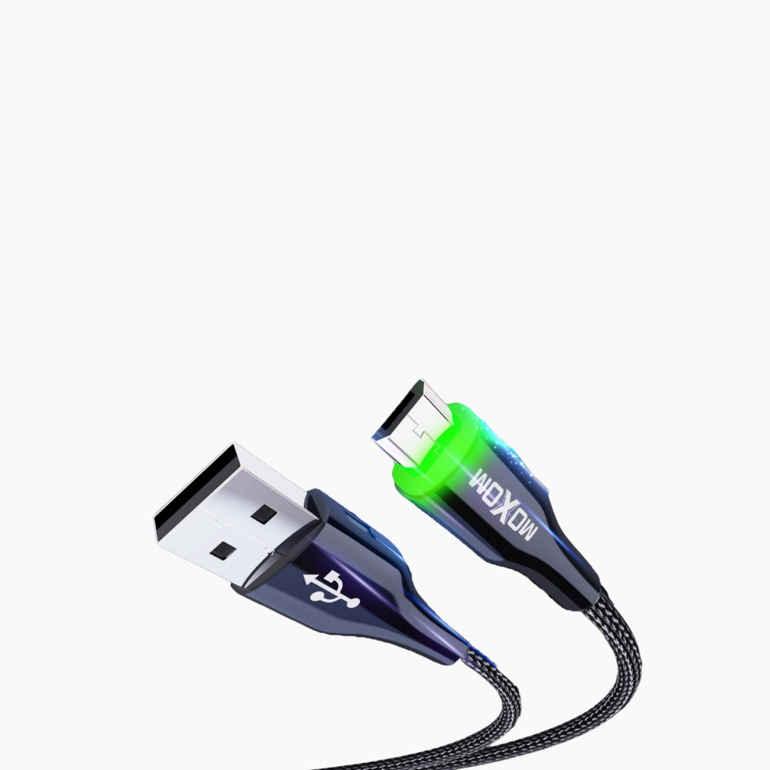 Moxom LX-CB803 3A USB cable, 1.2m, zinc alloy and nylon braided