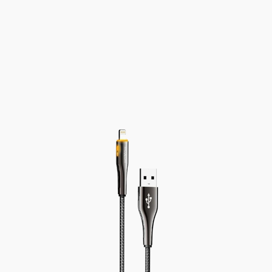 Moxom LX-CB803 USB to Lightning cable, 1.2m, zinc alloy and nylon braided