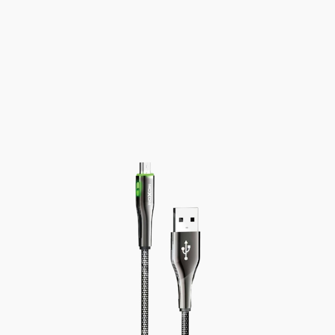 Moxom LX-CB803 USB to Micro cable, 1.2m, zinc alloy and nylon braided