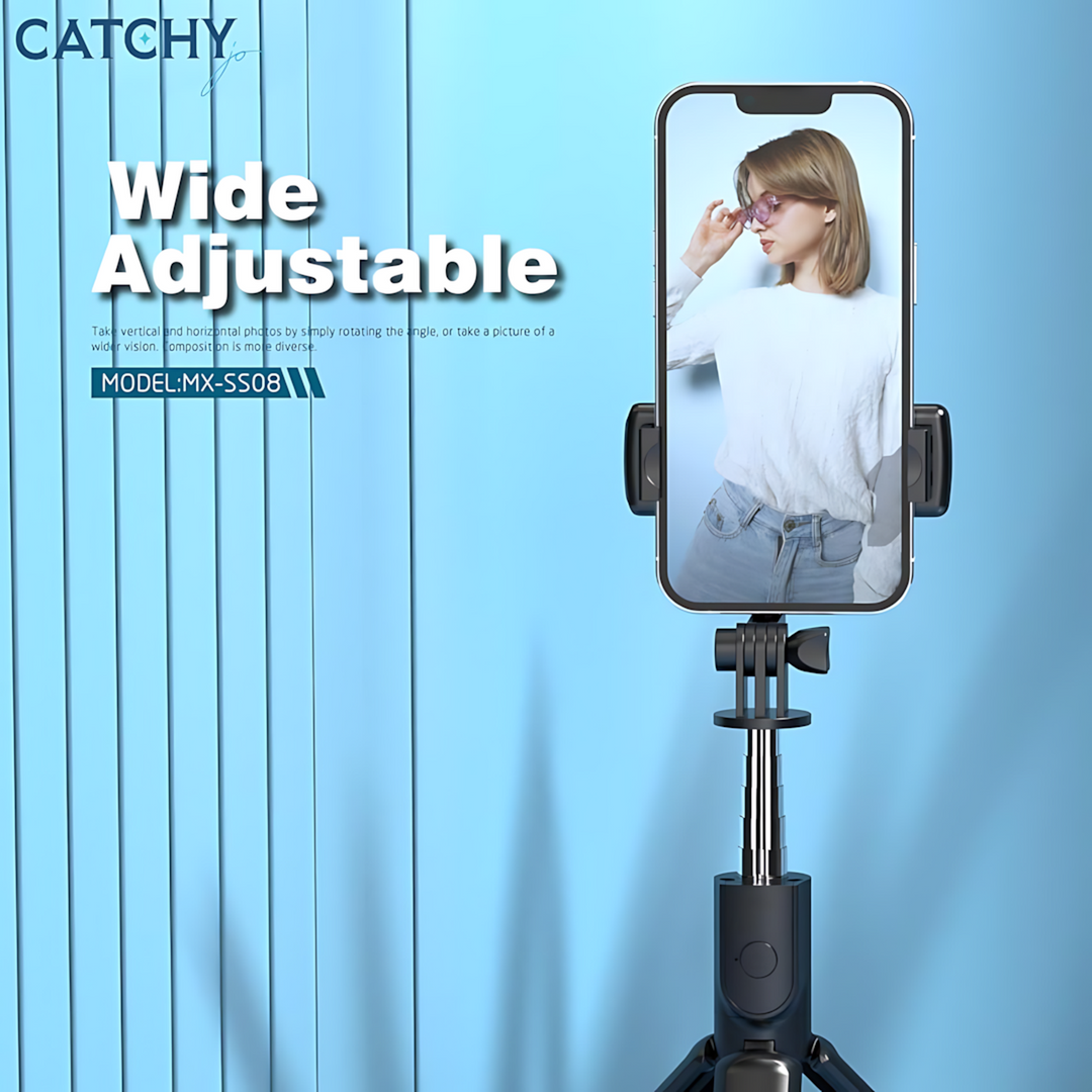 Moxom MX-SS08 extendable selfie stick with wireless remote and tripod stand