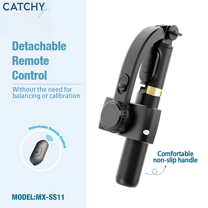 Moxom MX-SS11 gimbal stabilizer selfie stick with tripod