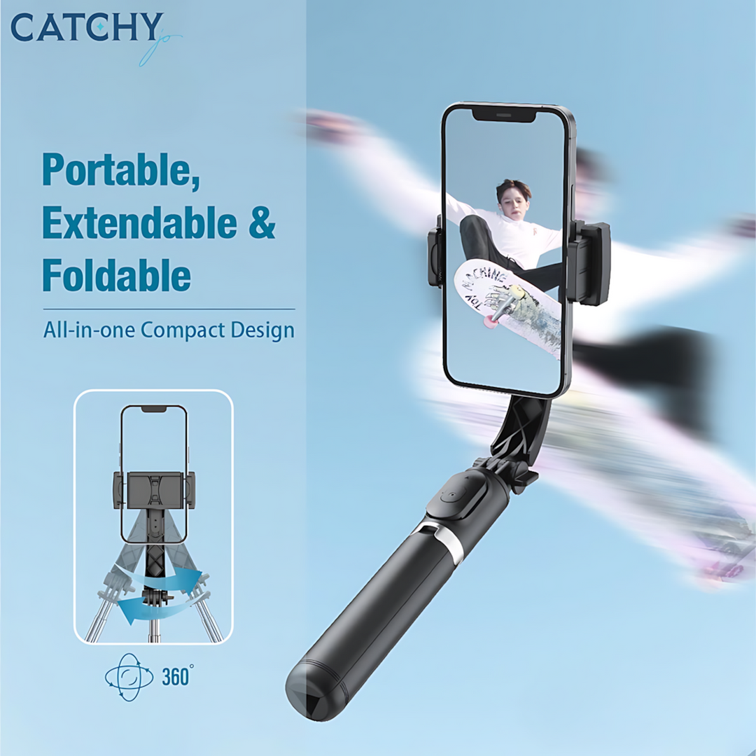 Moxom MX-SS11 gimbal stabilizer selfie stick with tripod