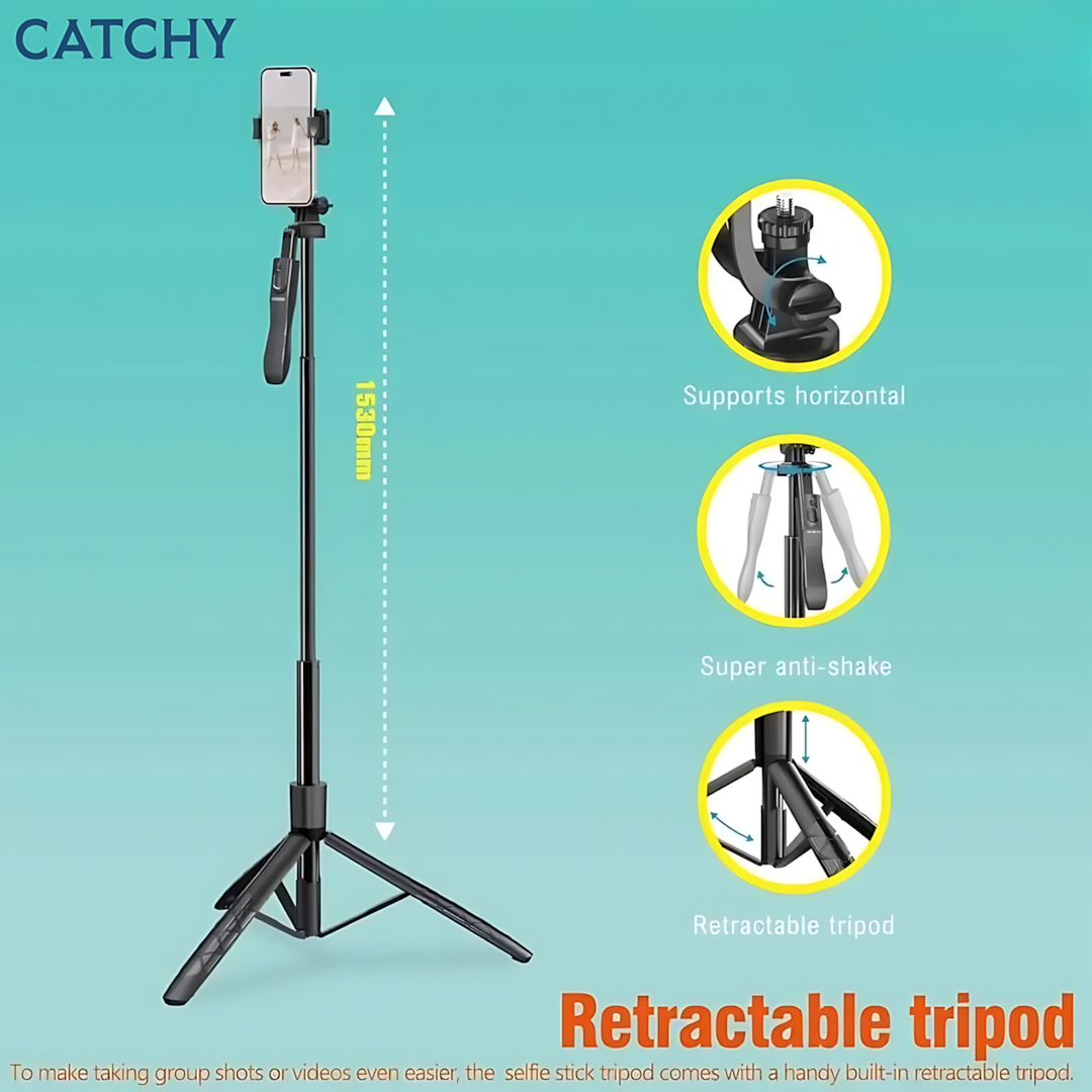 Moxom MX-SS14 Mastermind selfie stick tripod with wireless remote