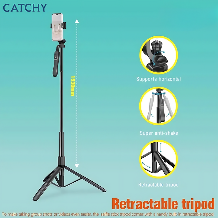 Moxom MX-SS14 Mastermind selfie stick tripod with wireless remote