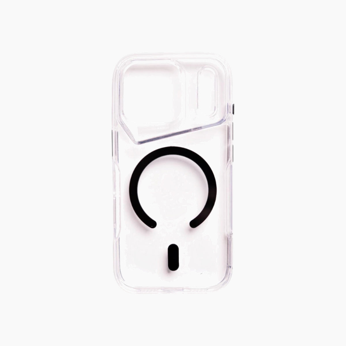 Moxom Hard MagSafe clear case for iPhone 11 in black