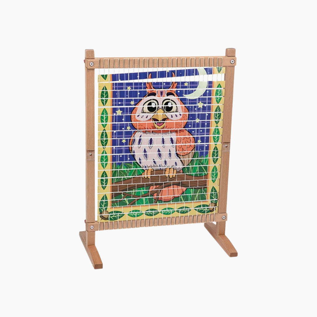 Melissa &amp; Doug Multi-Craft Weaving Loom wooden toy