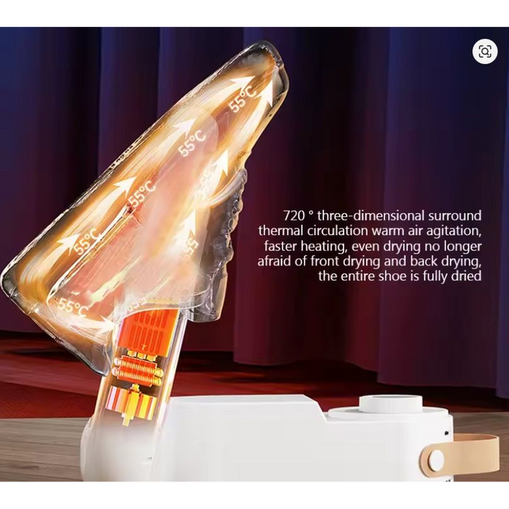 KRINAL ENTERPRISE Multi-Function Shoe Dryer with 360° Air Technology