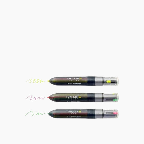 Mungyo Trion Twist 3-in-1 highlighter Pen