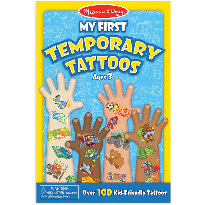 Melissa &amp; Doug My First Temporary Tattoos
