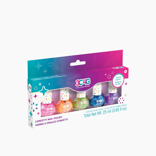 Nb Confetti Nail Polish 5-Pack