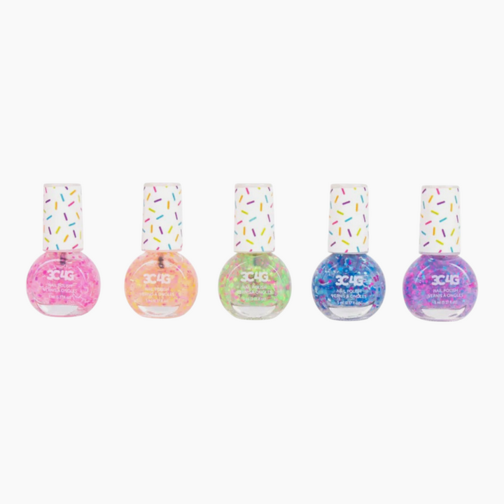 Nb Confetti Nail Polish 5-Pack