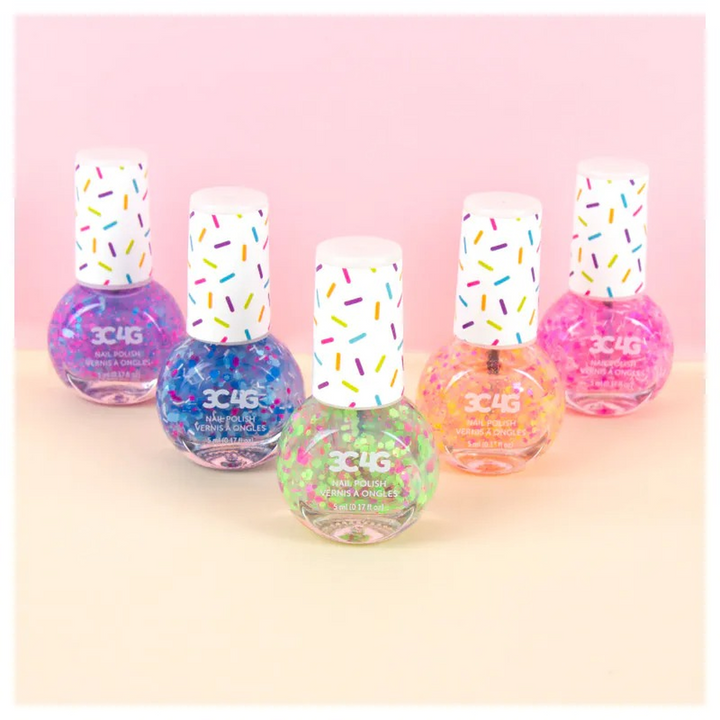Nb Confetti Nail Polish 5-Pack