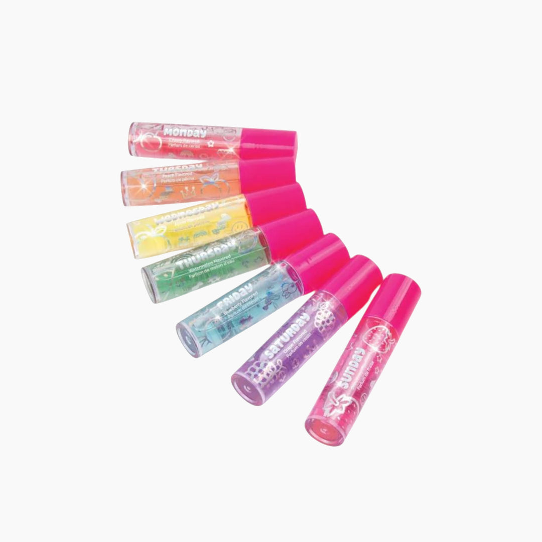 Nb Days Of The Week Rollerball Lip Gloss Set