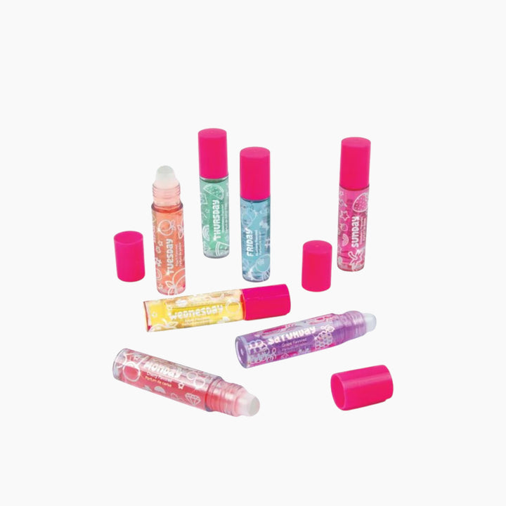 Nb Days Of The Week Rollerball Lip Gloss Set