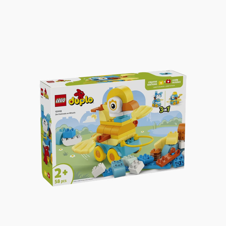 LEGO 3In1 Animals On Wheels- 58pcs