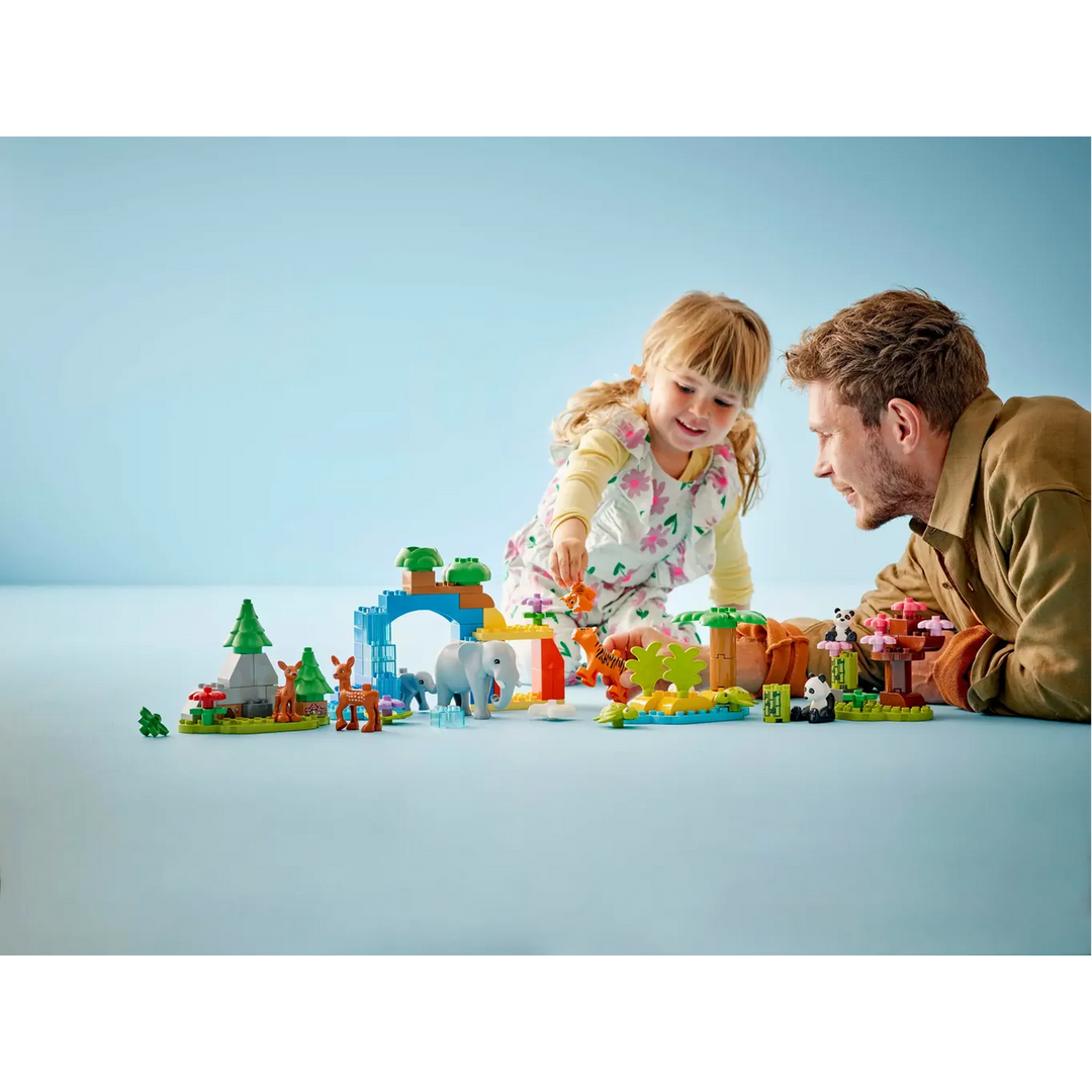 LEGO 3In1 Wild Animal Families- 92pcs