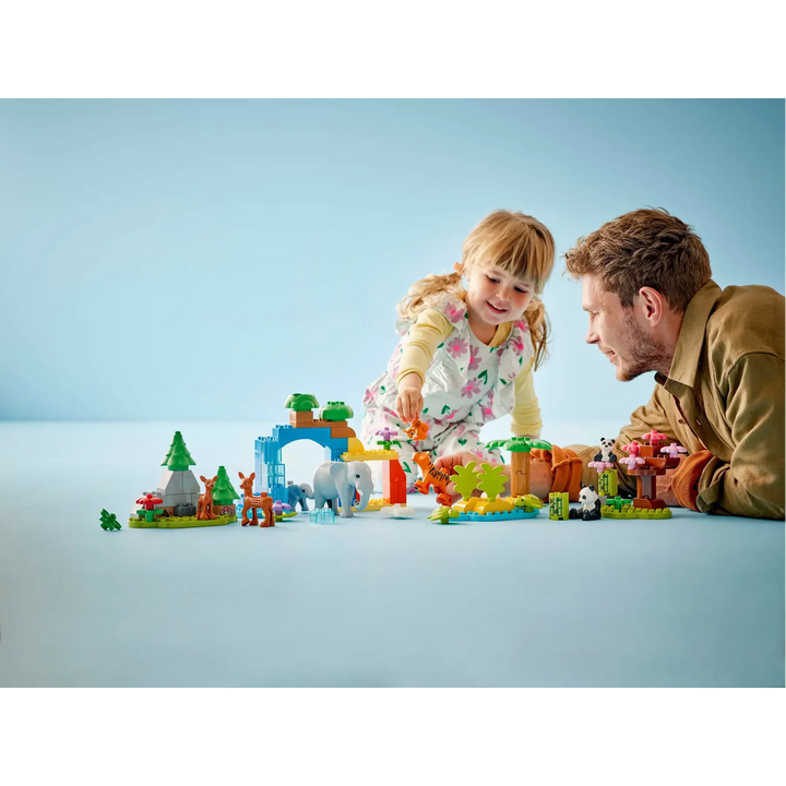 LEGO 3In1 Wild Animal Families- 92pcs