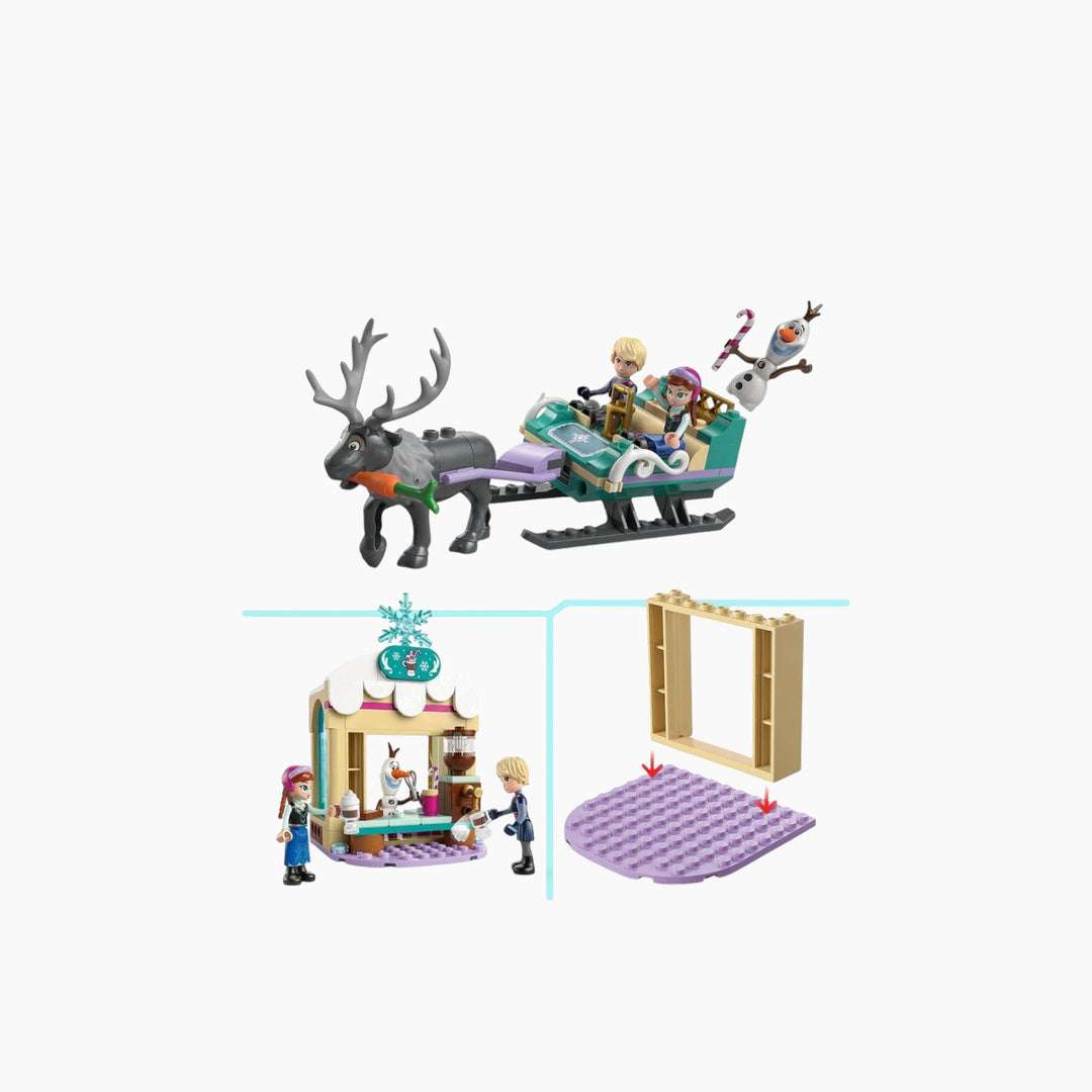 LEGO Anna S Sleigh Adventure- 192pcs