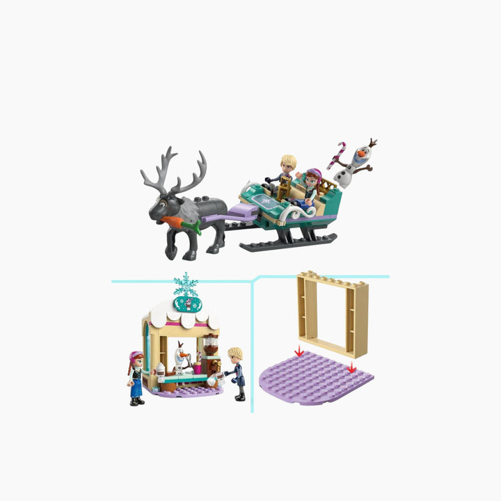 LEGO Anna S Sleigh Adventure- 192pcs