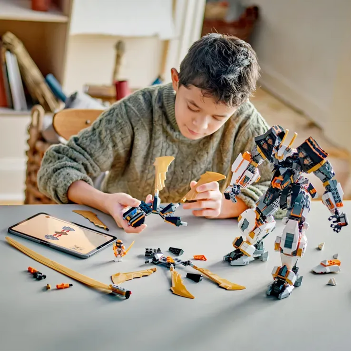 LEGO Cole S Titan Dragon Mech- 1055pcs