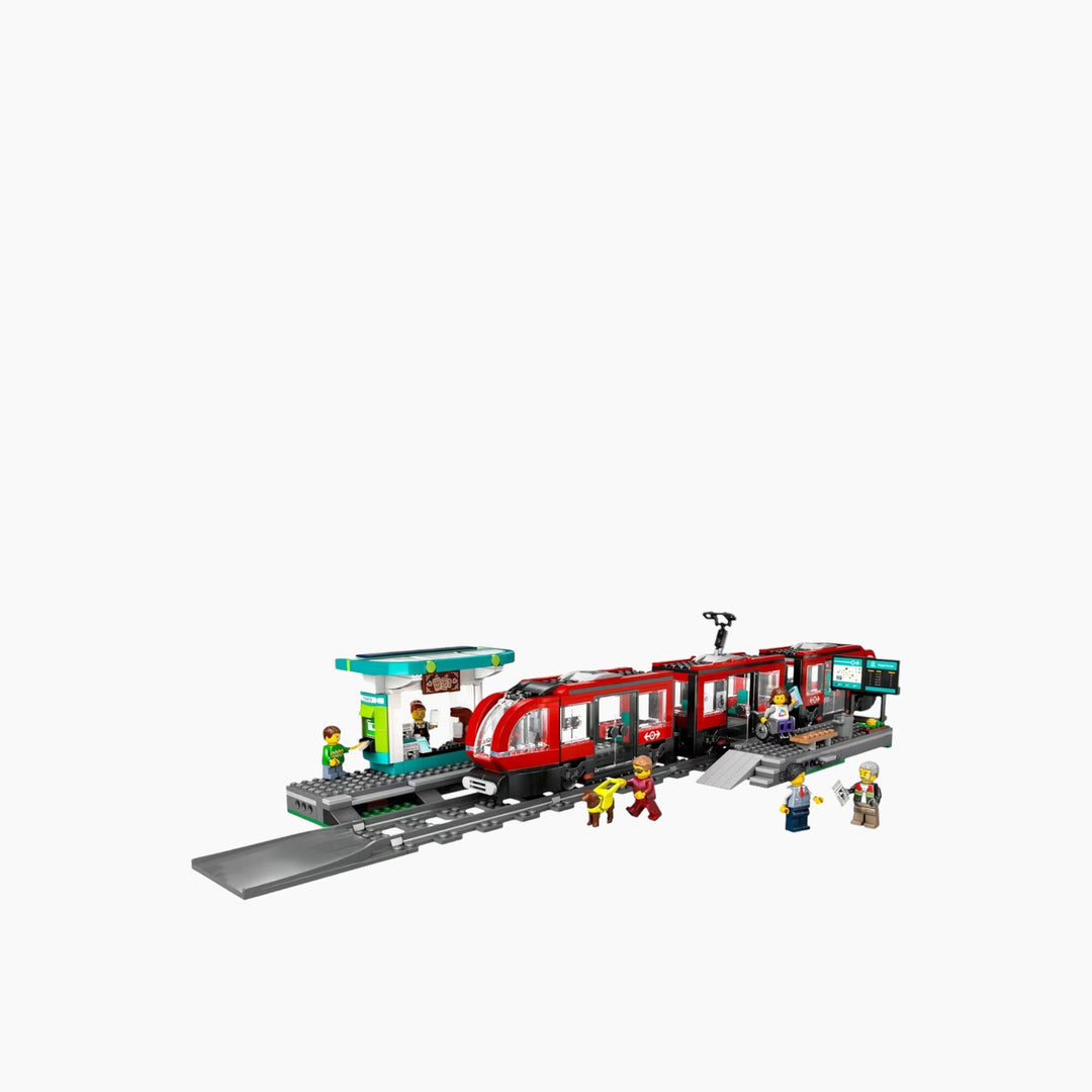 LEGO Downtown Streetcar And Station- 811pcs