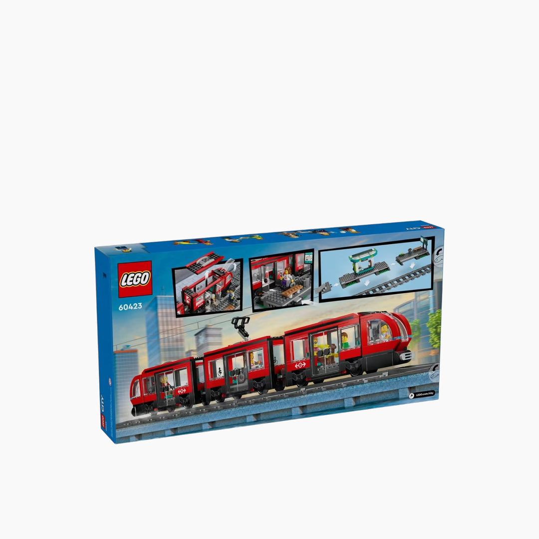LEGO Downtown Streetcar And Station- 811pcs