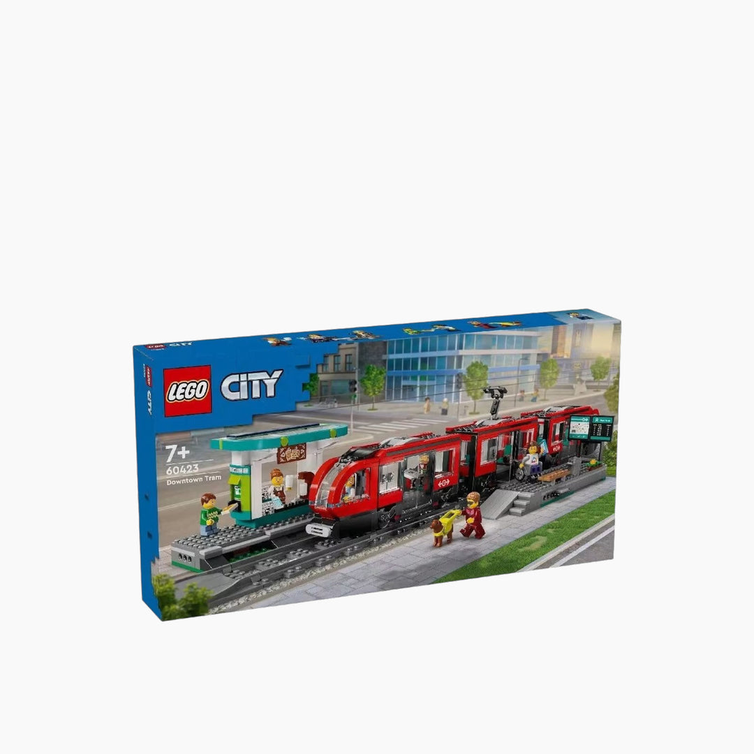 LEGO Downtown Streetcar And Station- 811pcs